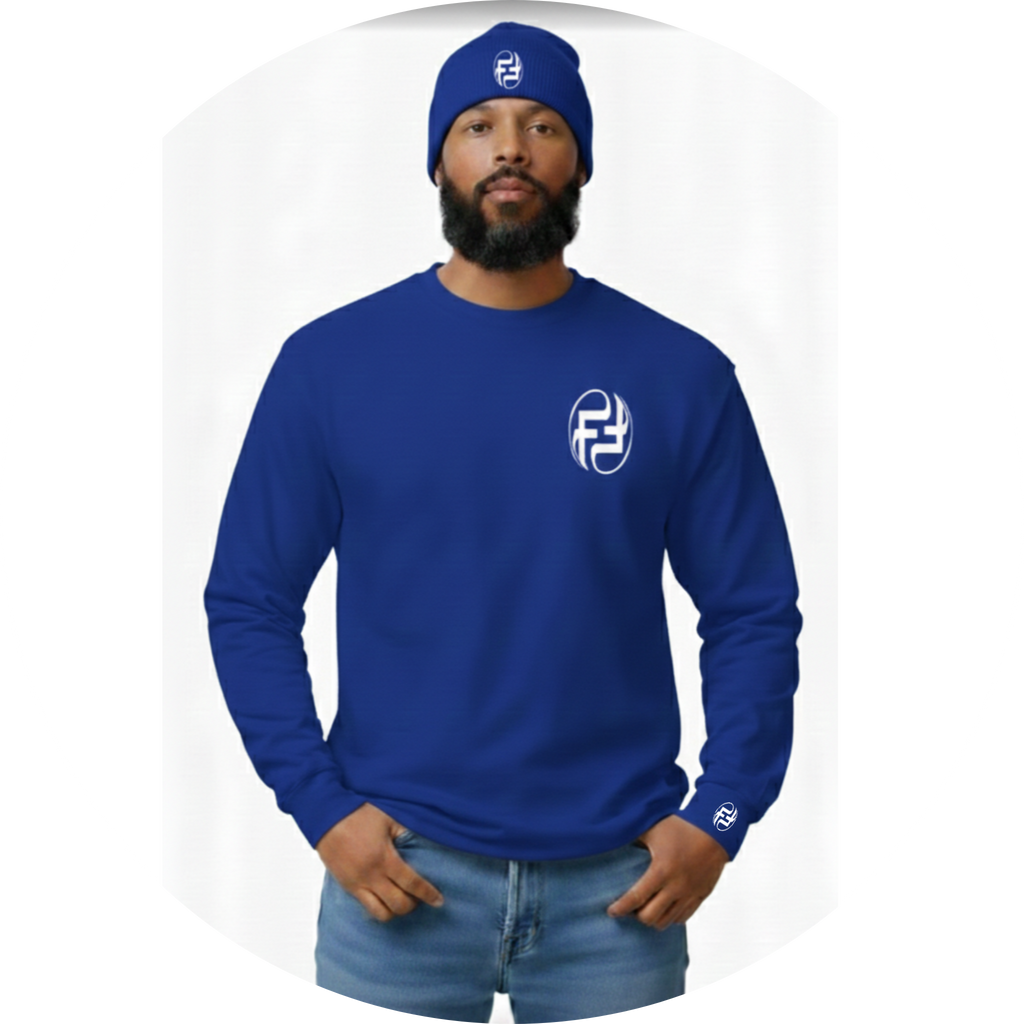 MEN'S LONG SLEEVE Ts & BEANIE COMBO