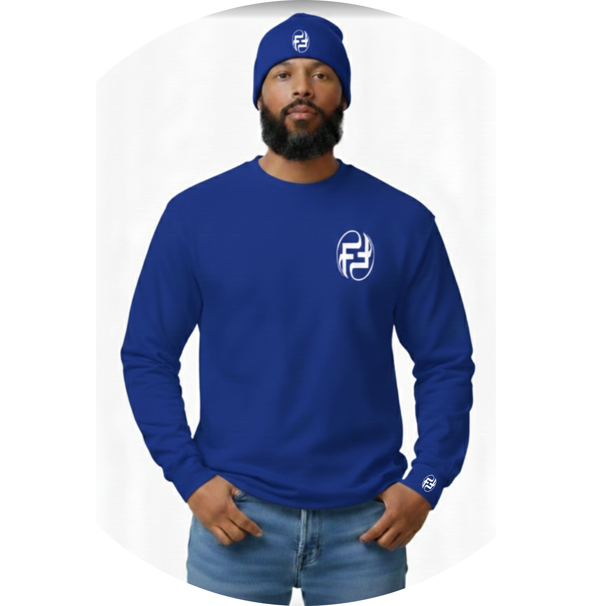 MEN'S LONG SLEEVE Ts & BEANIE COMBO
