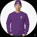 MEN'S FINELY FAMOUS FF SERIES CREW NECK SWEATER AND BEANIE COMBO