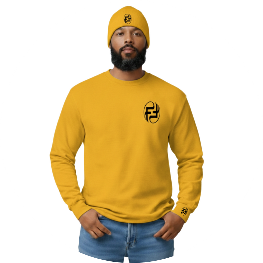 MEN'S LONG SLEEVE Ts & BEANIE COMBO