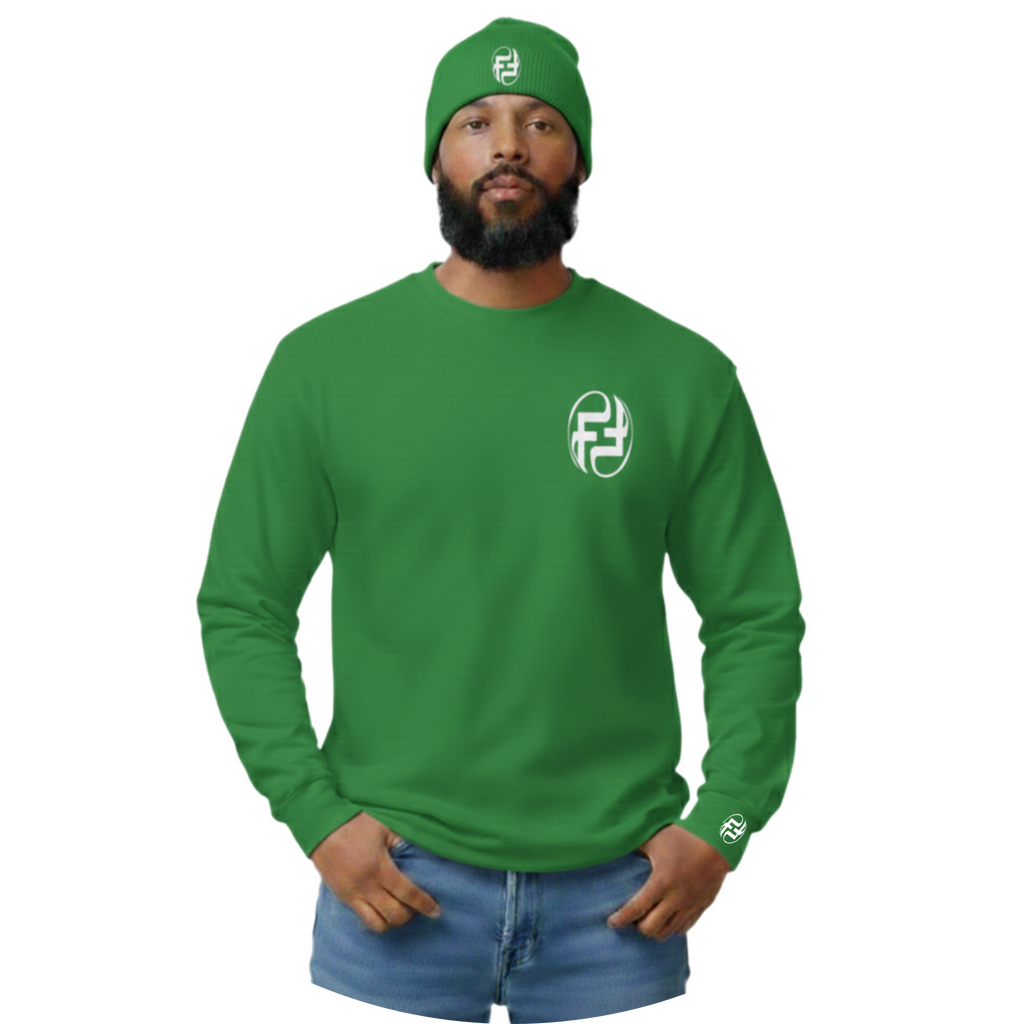 MEN'S LONG SLEEVE Ts & BEANIE COMBO