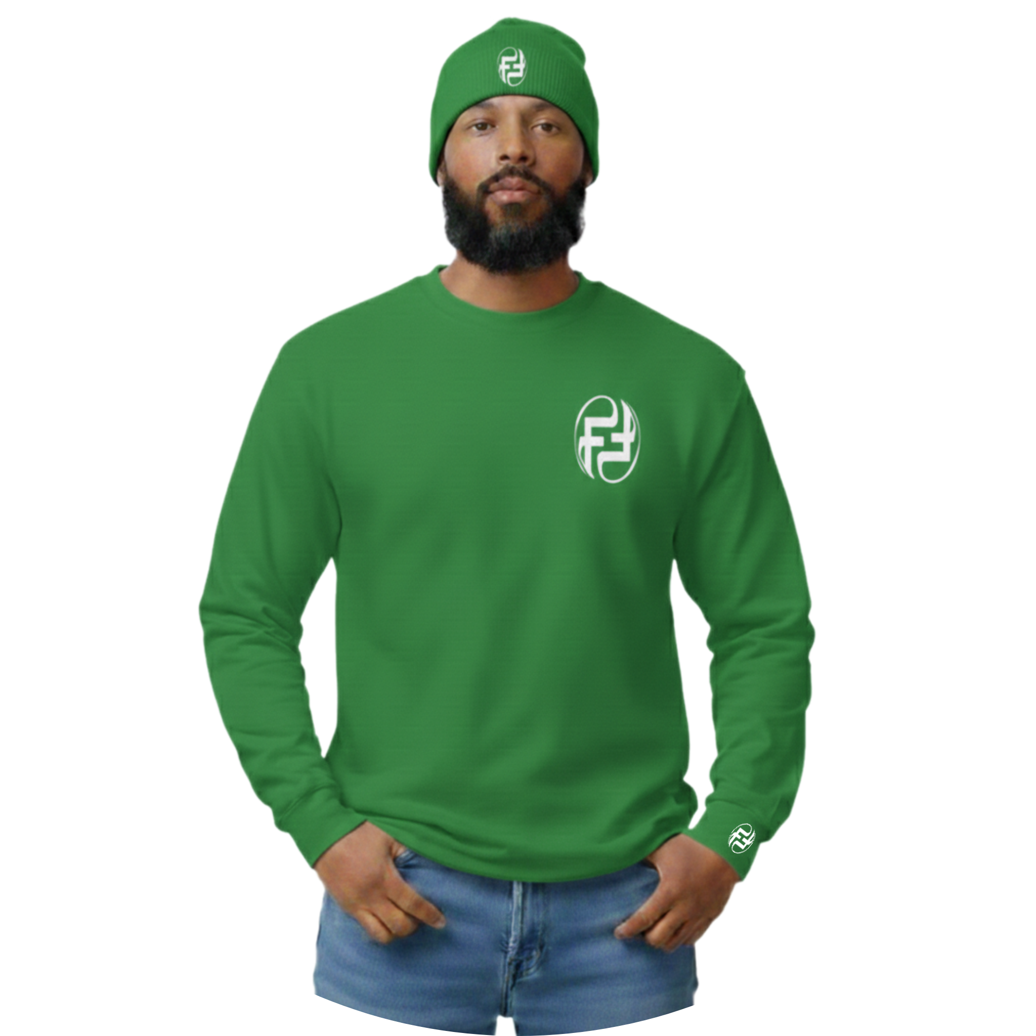 MEN'S LONG SLEEVE Ts & BEANIE COMBO