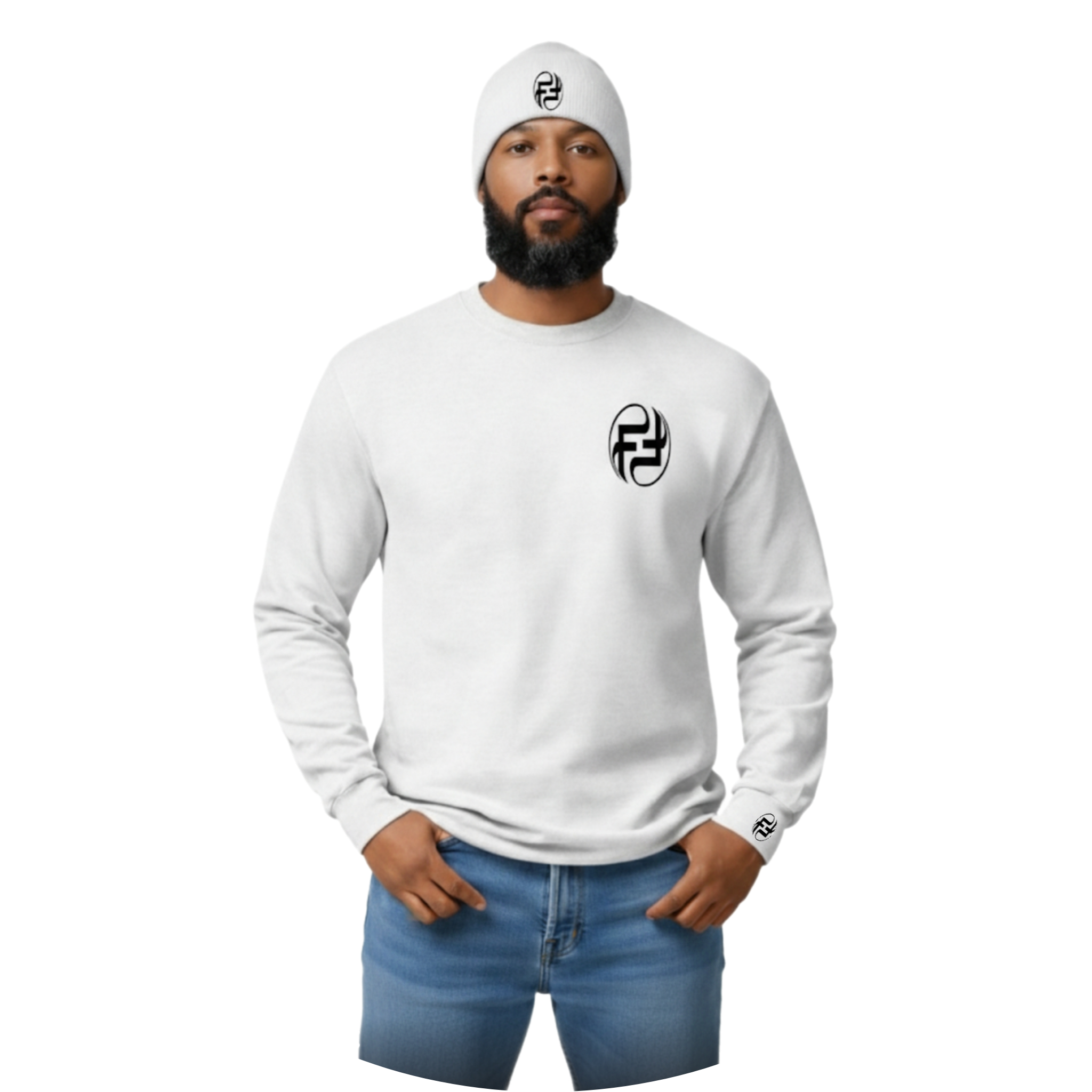 MEN'S LONG SLEEVE Ts & BEANIE COMBO